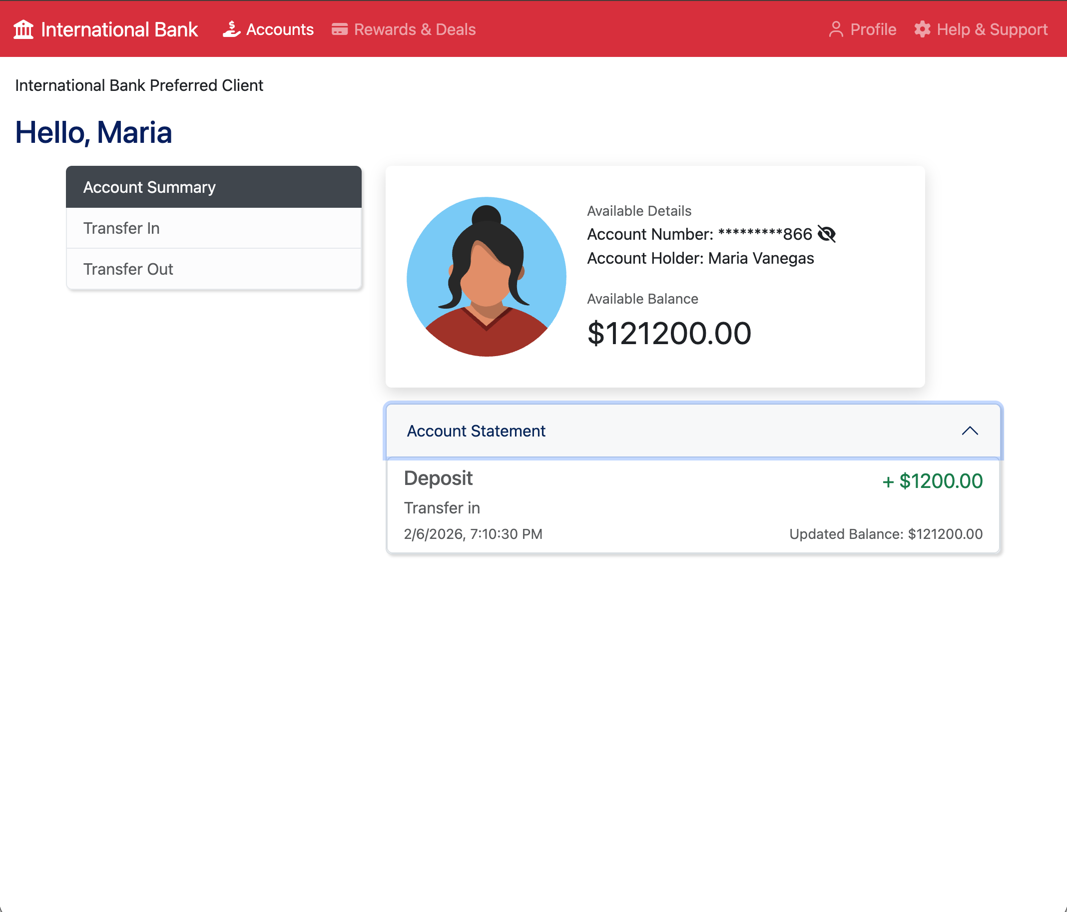Photo of Banking Simulator App